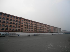 Dorms for single factory workers (Credit Andrew Kipnis)